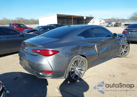 2017 Infiniti Q60 3.0T Premium z USA, uszkodzony, nr VIN JN1EV7EL3HM551694